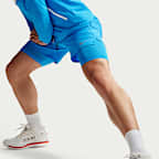 Nike Stride Shorts de correr Dri-FIT de 18 cm 2 en 1 para hombre