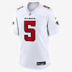 Drake London Atlanta Falcons Men's Nike NFL Game Jersey - White