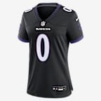 Roquan Smith Baltimore Ravens Women's Nike NFL Game Jersey - Black