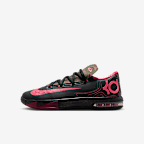 KD 6 "Meteorology" Big Kids' Shoes - Black/Medium Olive/Noble Red/Atomic Red