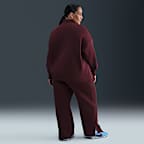 Nike Sportswear Phoenix Fleece Women's High-Waisted Trousers (Plus Size)