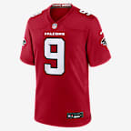 Michael Penix Jr. Atlanta Falcons Men's Nike NFL Game Jersey - Red