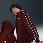 Nike Sportswear Club 男款寬版針織田徑外套