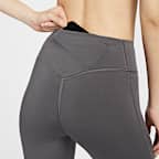 나이키 유니버사 여성 하이웨이스트 7/8 노 프론트 심 레깅스