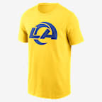 Los Angeles Rams Logo Essential Men's Nike NFL T-Shirt - Gold