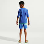 Nike Swim Breaker Big Kids' (Boys') 7" Brief-Lined Volley Short