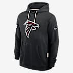 Atlanta Falcons Initial Home Sideline Men's Nike Dri-FIT NFL Pullover Hoodie
