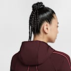 나이키 유니버사 여성 드라이 핏 슬림 후드 긴팔 탑