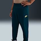 Conjunto de 2 piezas de sudadera con gorro de tejido Fleece ligero infantil Nike Glow With Me