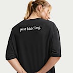 Nike Women's Oversized Dri-FIT Short-Sleeve T-Shirt