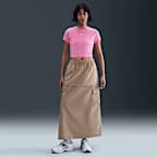 T-shirt court Nike Sportswear Chill Knit pour femme