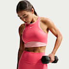 Bra deportivo de media sujeción con almohadillas para mujer Nike One