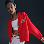 Cárdigan con gráfico extraoversized para mujer Nike Sportswear Phoenix Fleece