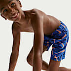 Shorts de playa o alberca con forro de ropa interior de 18 cm para niño talla grande Nike Swim Breaker