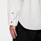 Nike Life Men's Long-Sleeve Oxford Button-Down Shirt