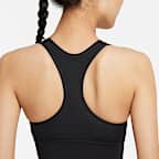 Nike Swoosh Women's Medium-Support 1-Piece Padded Longline Sports Bra