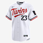 Jersey Nike Dri-FIT ADV de la MLB Limited para hombre Royce Lewis Minnesota Twins - Blanco