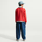 Pants cargo de denim para niños talla grande Nike Sportswear Collection