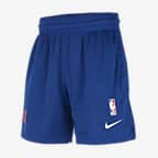 Shorts Nike Dri-FIT de la NBA para niños talla grande New York Knicks Spotlight - Azul enérgico