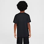 Playera Legend para niños talla pequeña Nike Dri-FIT