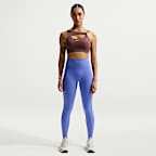 Nike One gepolsterter Sport-BH mit mittlerem Halt