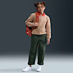 Sudadera para niños talla grande Nike Sportswear Club Fleece