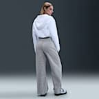 Pants de entrenamiento de tiro alto y piernas anchas para mujer Nike Sportswear Phoenix Fleece
