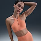 Nike One Keyhole Women's Light-Support Padded High-Neck Sports Bra