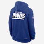 New York Giants Initial Home Sideline Men's Nike Dri-FIT NFL Pullover Hoodie
