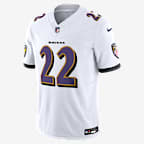 Derrick Henry Baltimore Ravens Men's Nike Dri-FIT NFL Limited Jersey - White