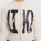 나이키 스포츠웨어 여성 타이트 그래픽 풀집 스웨터