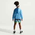 Shorts de básquetbol Dri-FIT de 13 cm para niños talla grande Nike Court