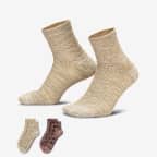 Nike Everyday Cushioned Ankle Socks (2 Pair) - Multi-Color
