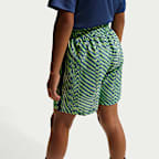 Shorts de entrenamiento Dri-FIT de tejido Woven para niño talla grande Nike Multi