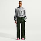 Nike Sportswear Phoenix Fleece Women's Oversized Cropped Henley Hoodie