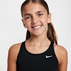 Traje de baño de una pieza Nike Swim HydraStrong para niña talla grande