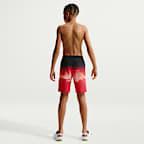 Nike Swim Breaker Big Kids' (Boys') 7" Brief-Lined Volley Short