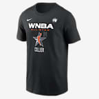 Playera de Nike de la WNBA para hombre Napheesa Collier Minnesota Lynx 2024 WNBA All-Star - Negro