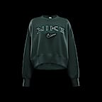 Nike Sportswear Phoenix Fleece Women's Over-Oversized Crew-Neck Logo Sweatshirt