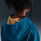 Sudadera oversized con gorro para niña talla grande Nike Sportswear Club Fleece