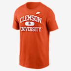 Clemson Legacy Alma Mater Men's Nike College T-Shirt - Orange