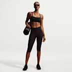 Bra deportivo de baja sujeción con almohadillas para mujer Nike Zenvy Strappy