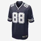 Jersey de fútbol americano Game para hombre NFL Dallas Cowboys (CeeDee Lamb) - Azul marino