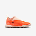 Nike Jr. Phantom GX Academy Younger/Older Kids' Turf High-Top Football Shoes
