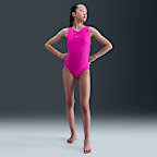 Nike Gymnastics Nike Classic Performance Leotard - Berry