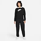 Sudadera con cuello redondo con logotipo para mujer Nike Sportswear Club Fleece