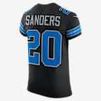 Jersey de fútbol Nike Dri-FIT de la NFL Elite para hombre Barry Sanders Detroit Lions