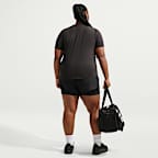Nike Dri-FIT One Women's High-Waisted 3" 2-in-1 Shorts (Plus Size)