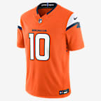 Jersey Nike Dri-FIT de la NFL Limited para hombre Bo Nix Denver Broncos - Naranja