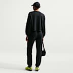 Nike Sportswear Chill Terry Sudadera con cuello redondo y ajuste oversize de tejido French terry - Mujer